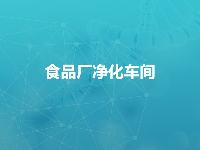 承德食品厂净化车间